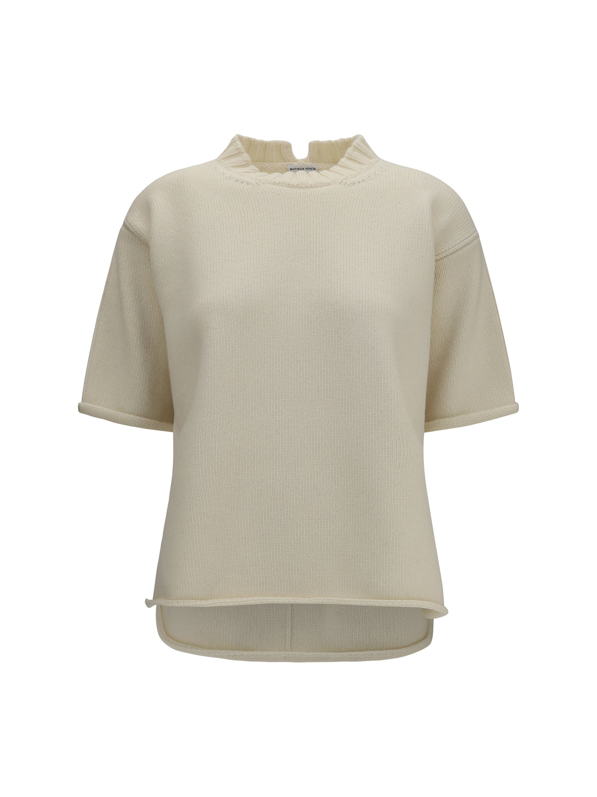 BOTTEGA VENETA Bottega Veneta Women Wool And Cashmere-Blend Knit T-Shirt