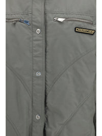 THE ATTICO The Attico Women High-Neck Bomber With Zips