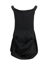 MAGDA BUTRYM Magda Butrym Women Off-Shoulder Puff Skirt Mini Dress