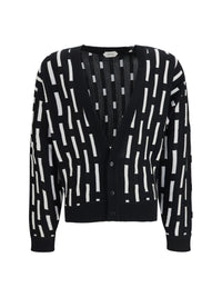 VERSACE Versace Men Gianni Dashes Cardigan