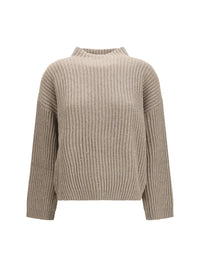 BRUNELLO CUCINELLI Brunello Cucinelli Women Cashmere And Wool Turtleneck Sweater