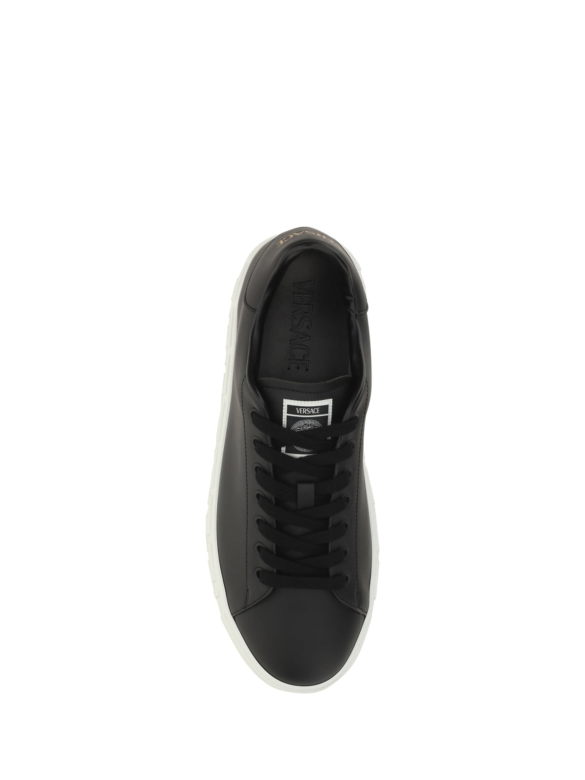 Versace Men Leather Sneakers