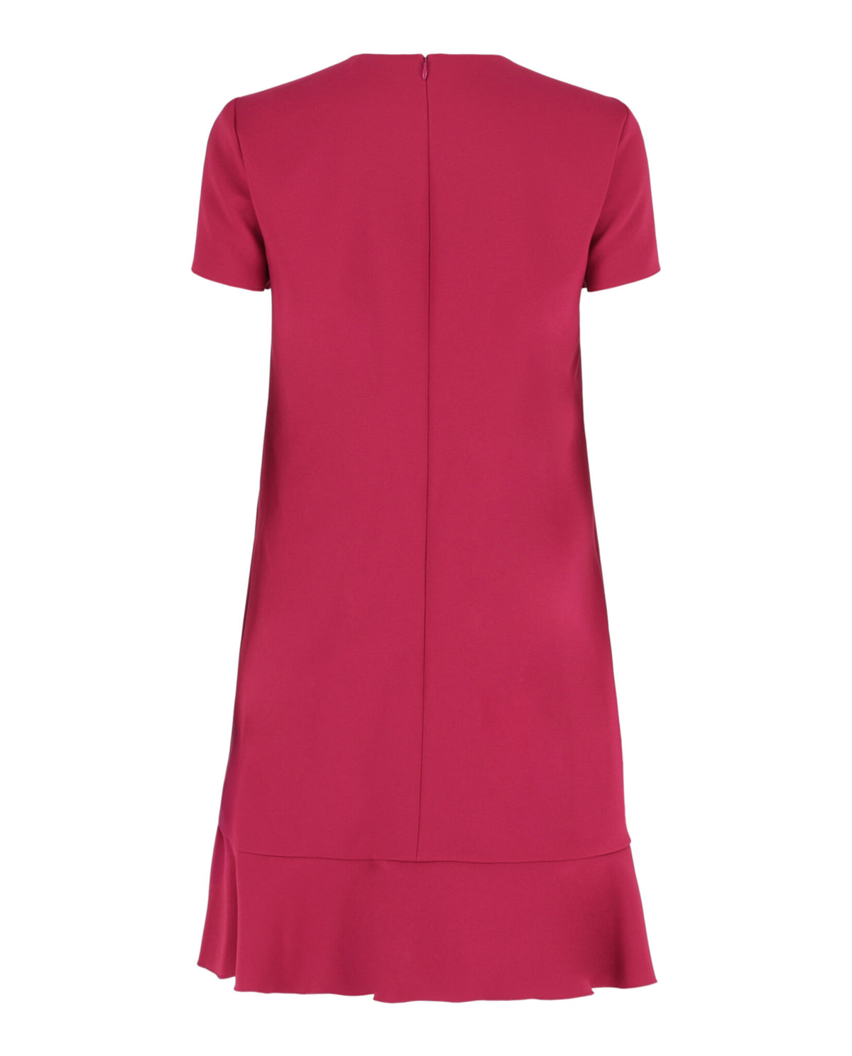 Valentino Womens Flounce Hem Shift Dress
