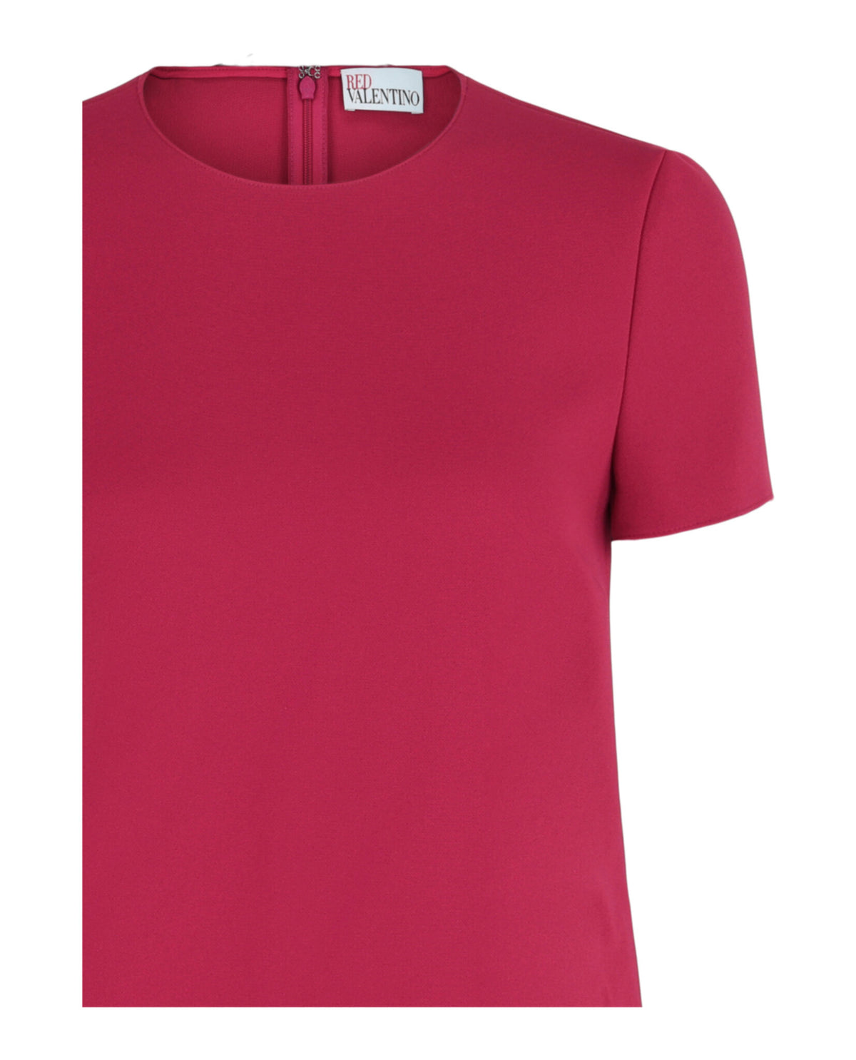 Valentino Womens Flounce Hem Shift Dress