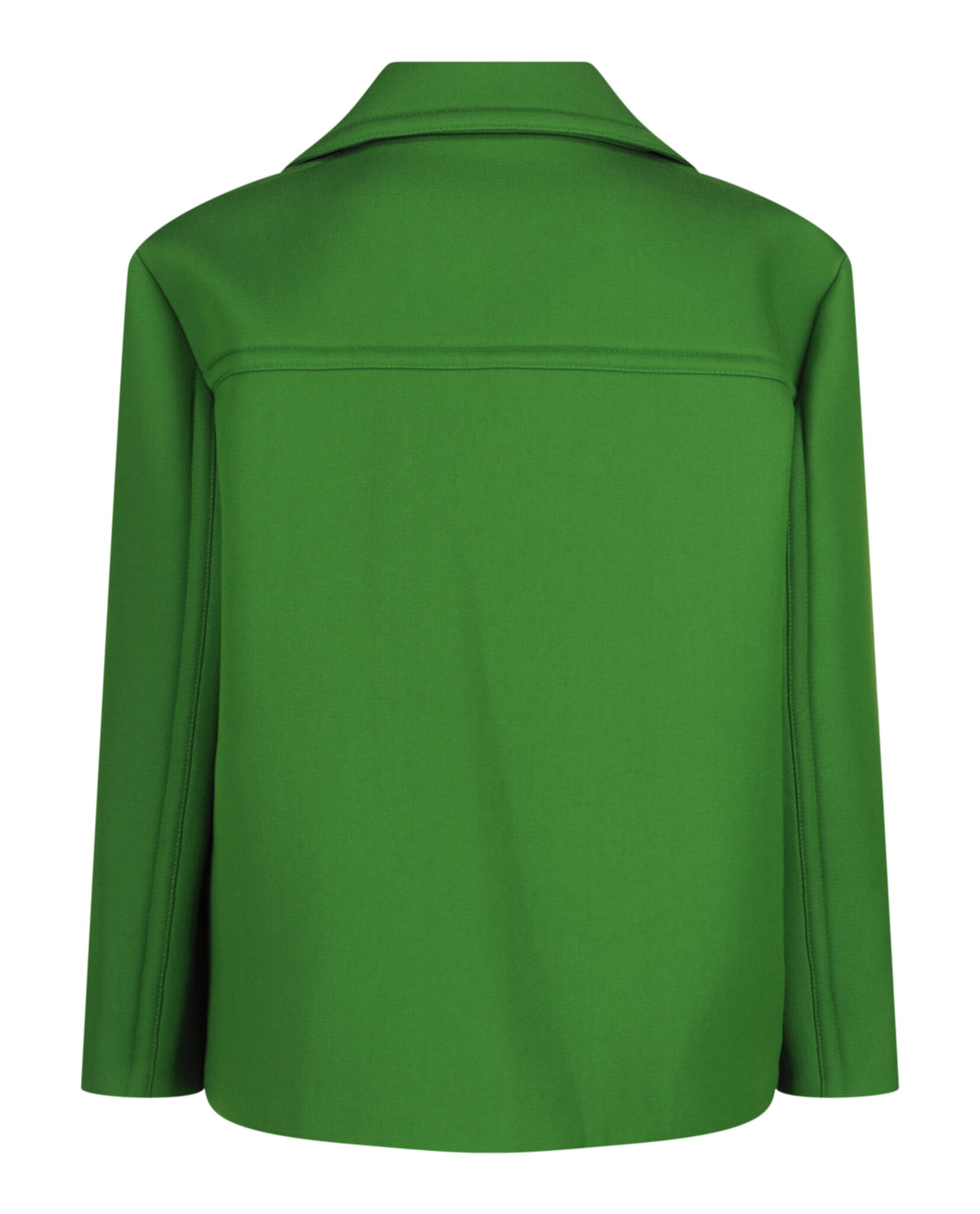 Valentino Valentino Mens Oversized Technical Wool Peacoat