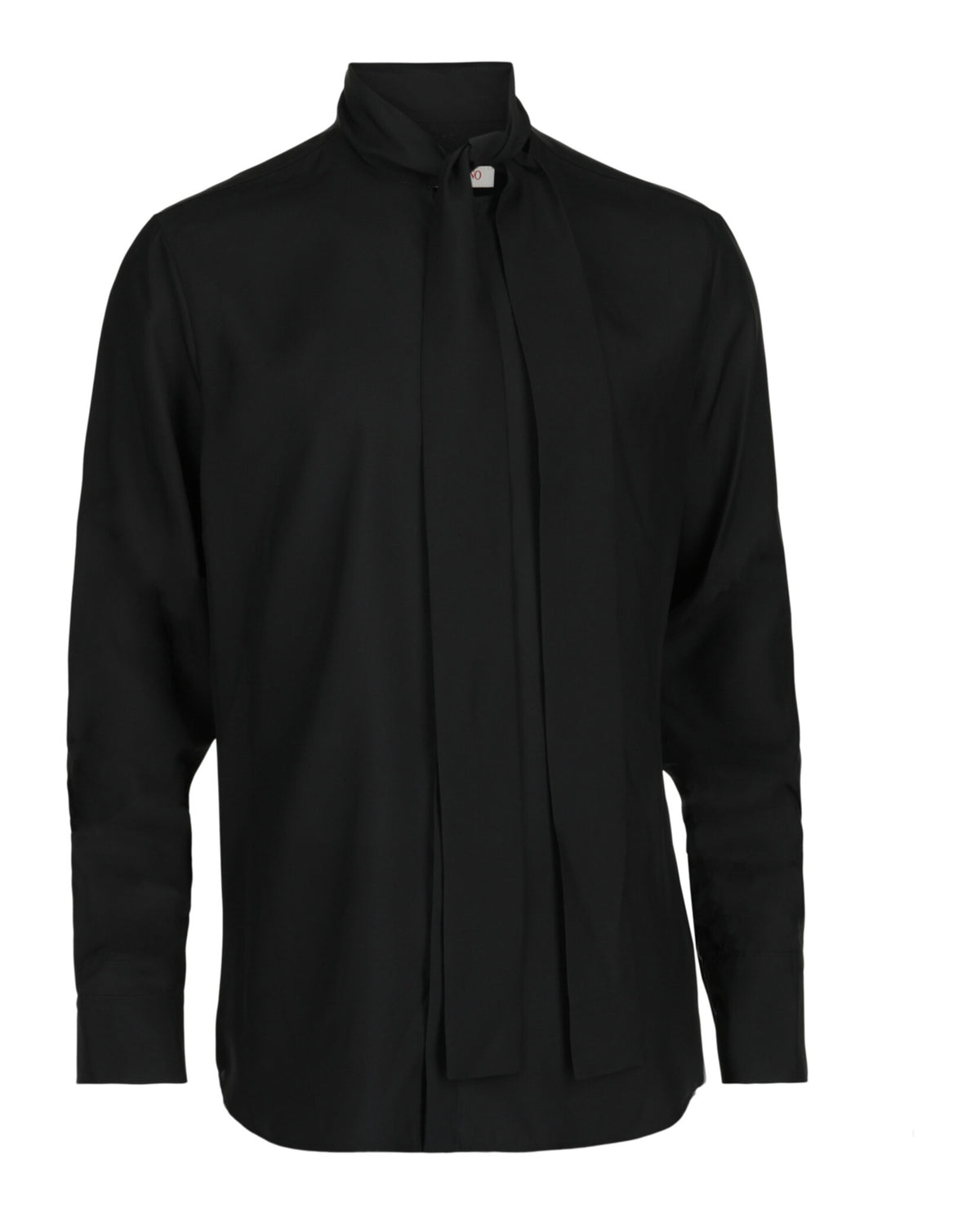 Valentino Valentino Mens Crepe de Chine Silk Shirt