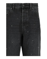 Valentino Valentino Mens Rockstud Spike Denim Trousers