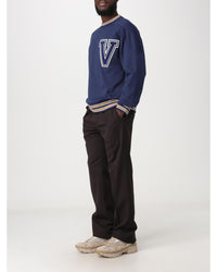 Valentino VLTN Appliqu Sweatshirt Men Blue Sweatshirts & Hoodies
