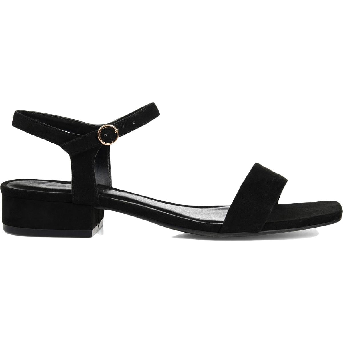 Beyla Womens Padded Insole Square Toe Pumps
