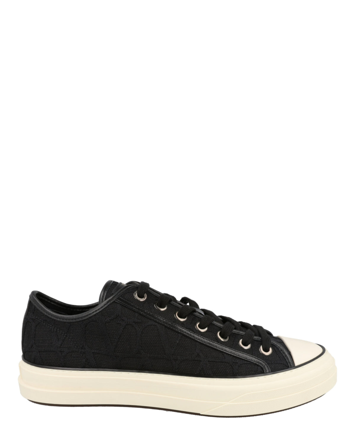 Valentino Valentino Mens Toile Iconographe Totaloop Low-Top Sneakers