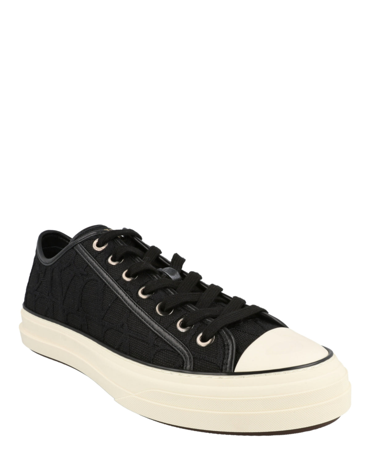 Valentino Valentino Mens Toile Iconographe Totaloop Low-Top Sneakers