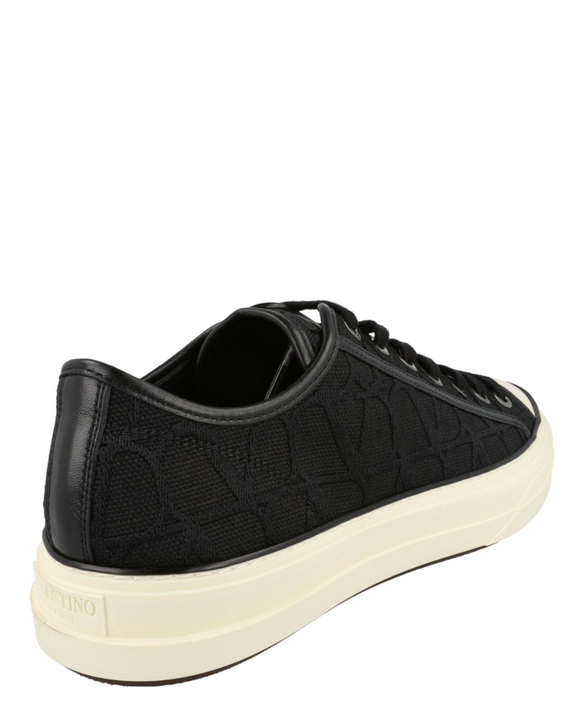 Valentino Valentino Mens Toile Iconographe Totaloop Low-Top Sneakers