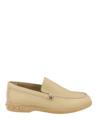 Valentino Valentino Mens Leisure Flows Leather Loafers