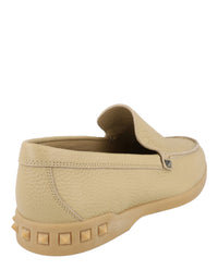 Valentino Valentino Mens Leisure Flows Leather Loafers