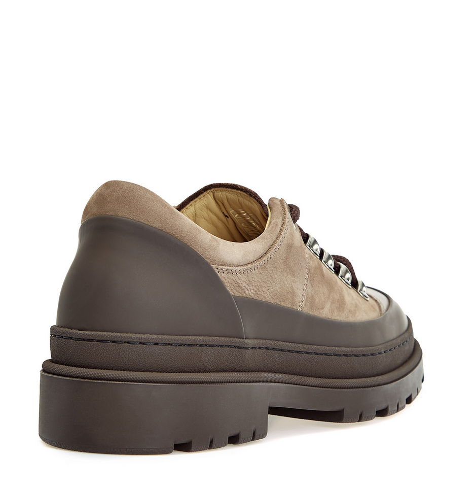 Brunello Cucinelli Men's Laced Shoes In Brown
