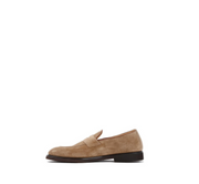 Brunello Cucinelli Men's Low-Heel Loafers In Brown