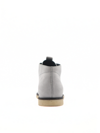 Tods Suede Light Blue-Grey Chukka Boots