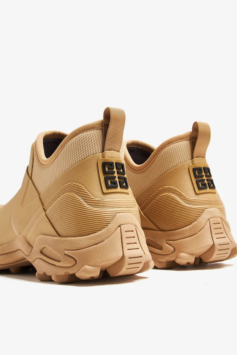 Givenchy Givenchy Men's Bogs Rubber Chelsea Boots- Camel