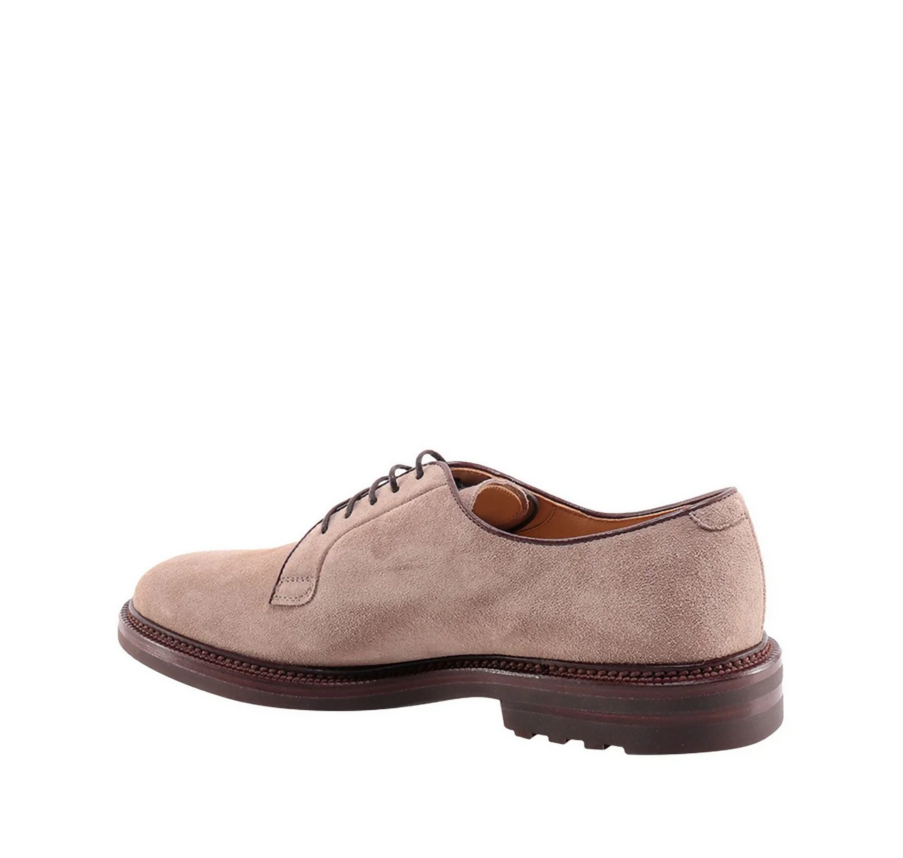BRUNELLO CUCINELLI MENS SHOES WITH LACES IN BEIGE