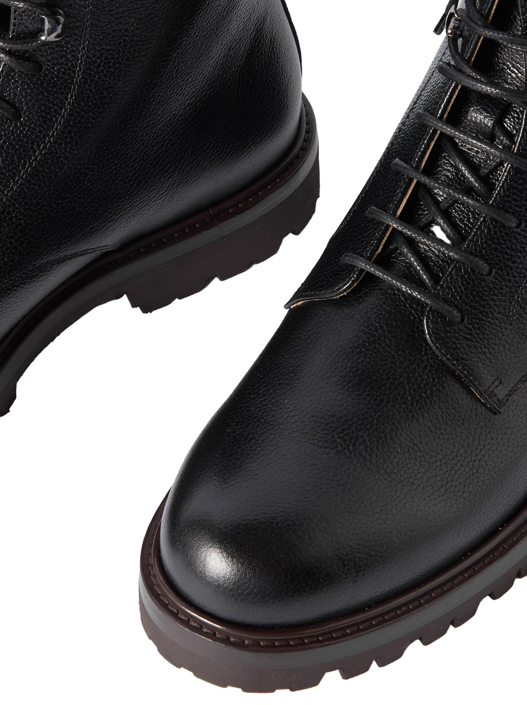 BRUNELLO CUCINELLI MENS ANKLE BOOTS IN NERO