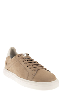 BRUNELLO CUCINELLI MENS SNEAKERS IN BROWN