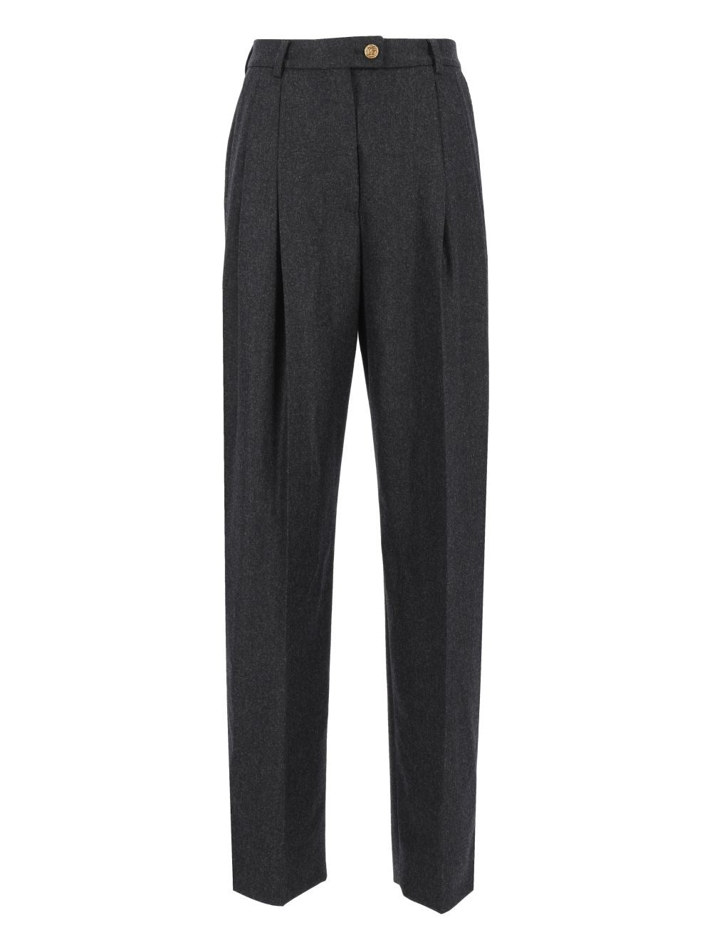 Dolce & Gabbana Women Wool Flannel Trousers
