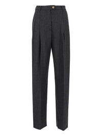 Dolce & Gabbana Women Wool Flannel Trousers