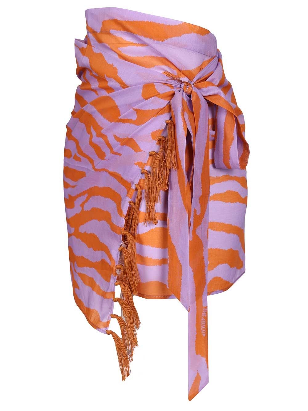 The Attico Women Animalier Pareo