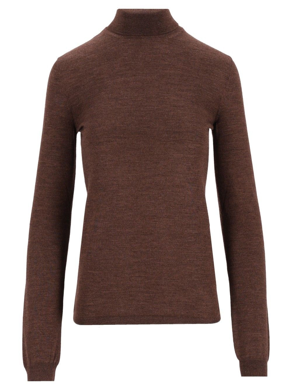 Maison Margiela Women Wool And Silk Turtleneck