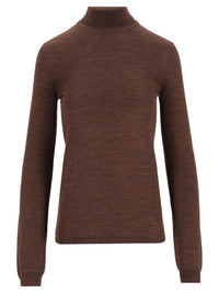 Maison Margiela Women Wool And Silk Turtleneck