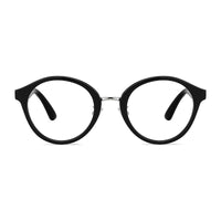 Jimmy Choo Eyeglasses Round Full Rim, Havana with Glitter Frame and Clear Demo Lens Lens JC197/F0OCY00