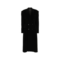 Balenciaga Balenciaga Cashmere And Wool Cinched Coat Women