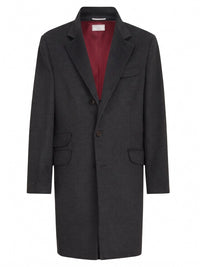 Brunello Cucinelli Men Lightweight Virgin Wool Coat