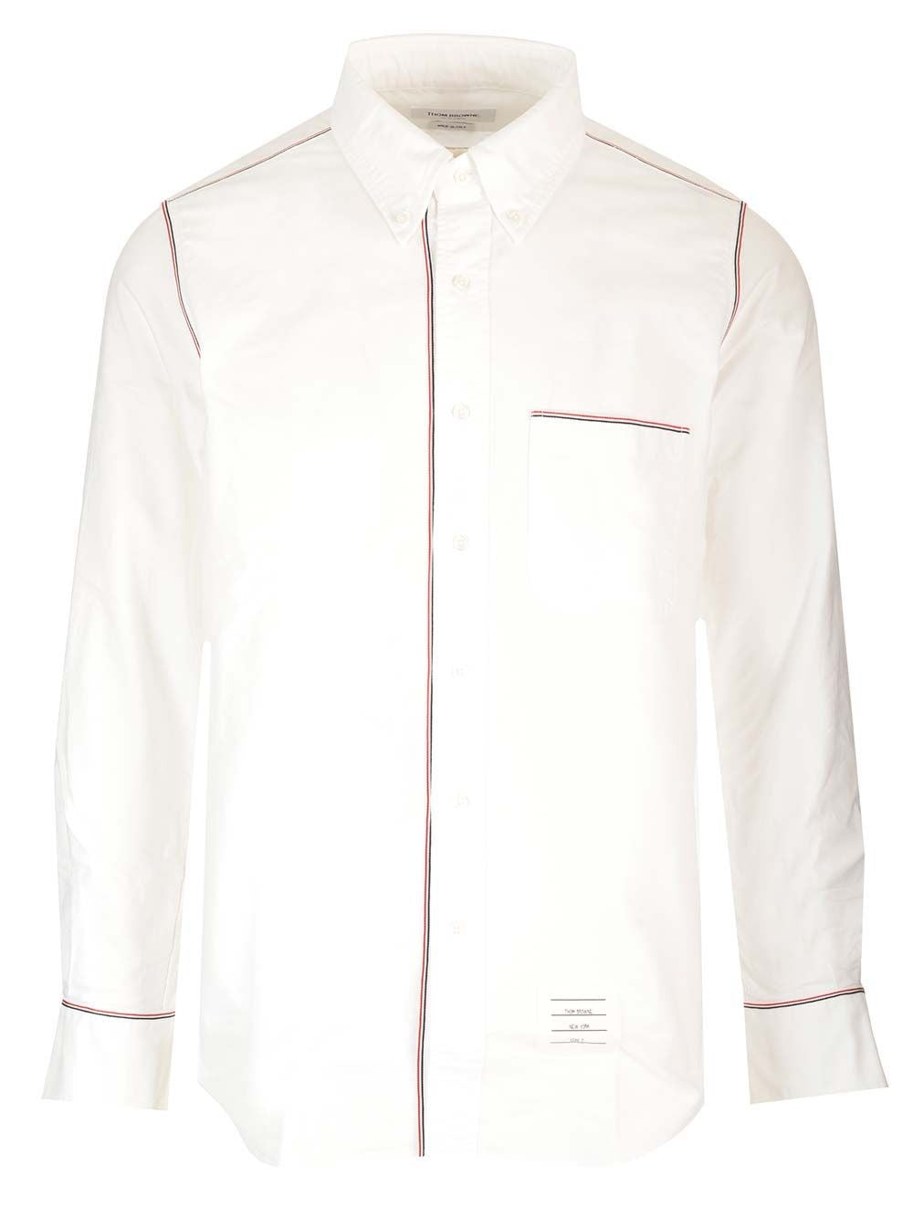 Thom Browne Men Oxford Framing Shirt