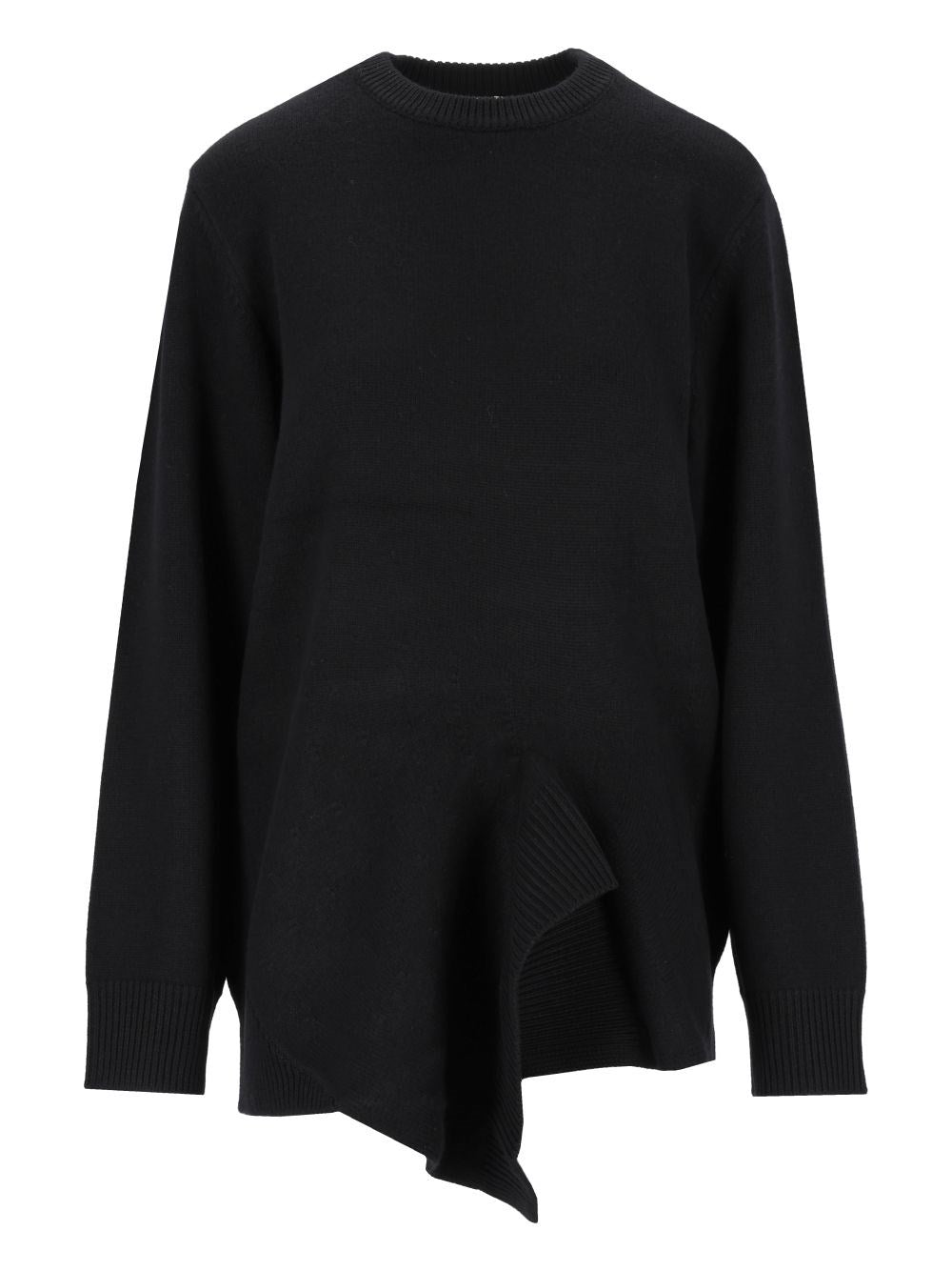Toteme Women Asymmetric Wool And Cashmere Sweater