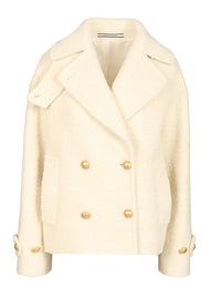 Tagliatore Women Short Double-Breasted Alpaca Jacket