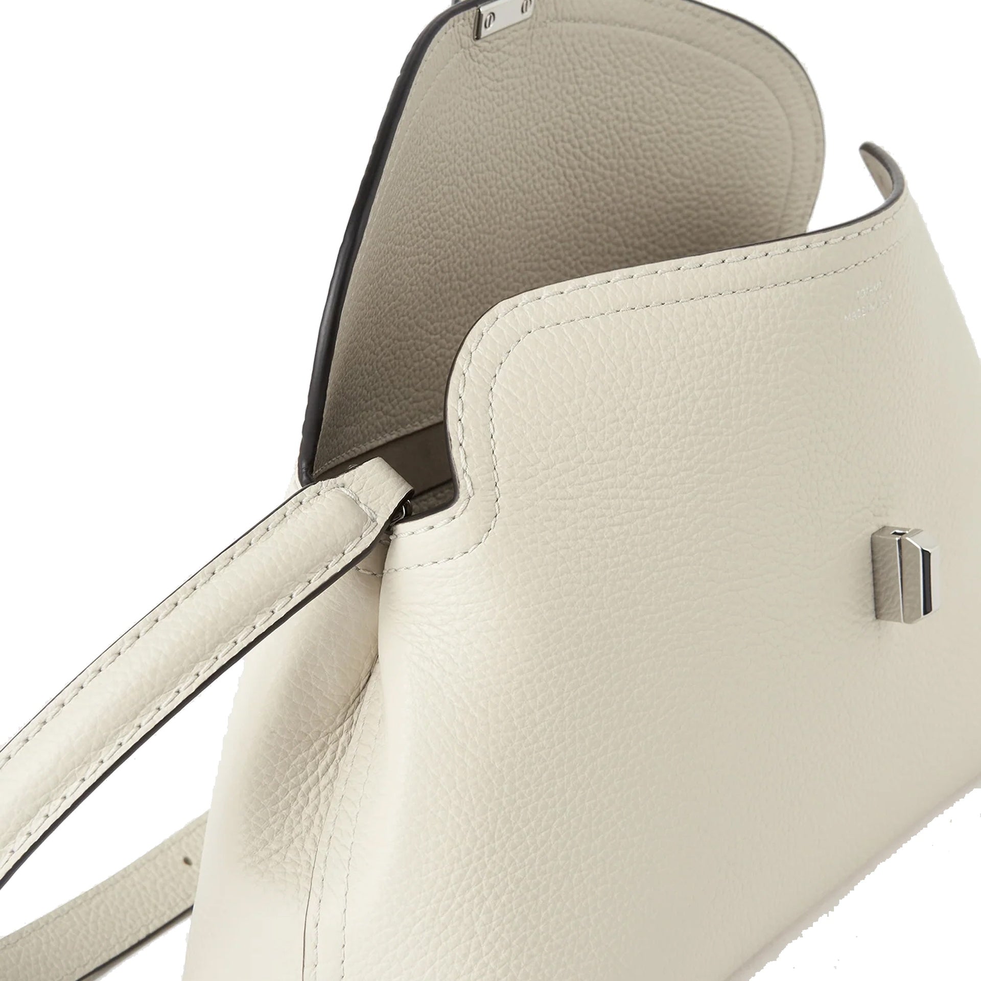 Toteme Toteme T-Lock Leather Clutch Bag Women