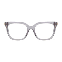 Marc Jacobs Eyeglasses Cat Eye Full Rim, Transparent Grey Frame and Clear Demo Lenses Lens MARC6290KB700