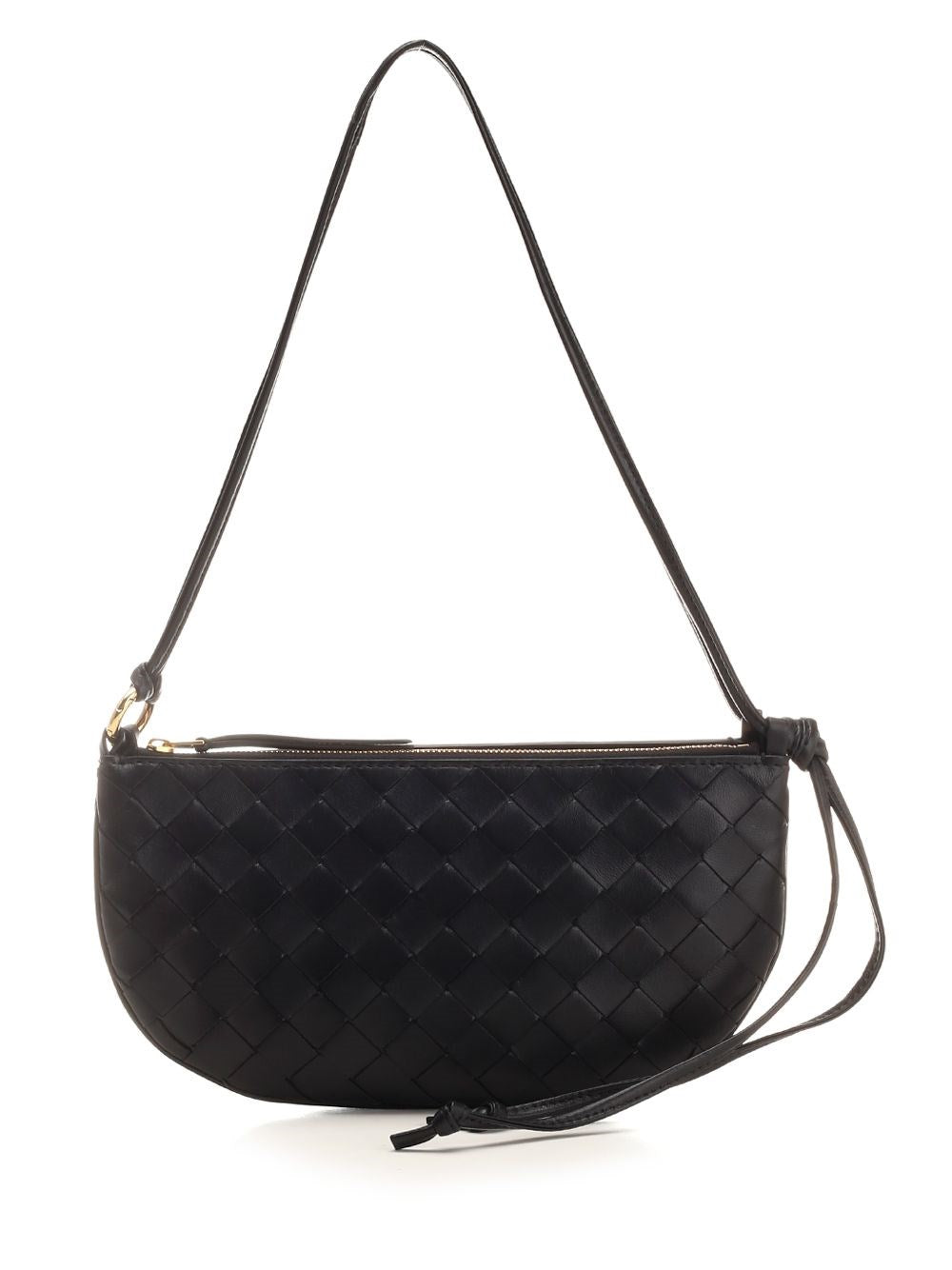 Bottega Veneta Women Gemelli Double Pouch Intrecciato Black