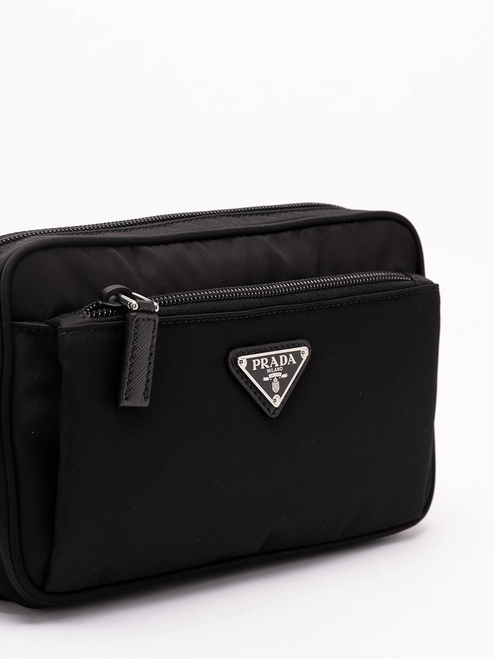 Prada Prada Men Re-Nylon And Saffiano Leather Belt Bag