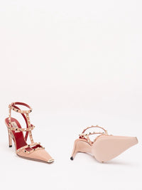 Valentino Garavani Women Rockstud Kidskin Pumps 100Mm