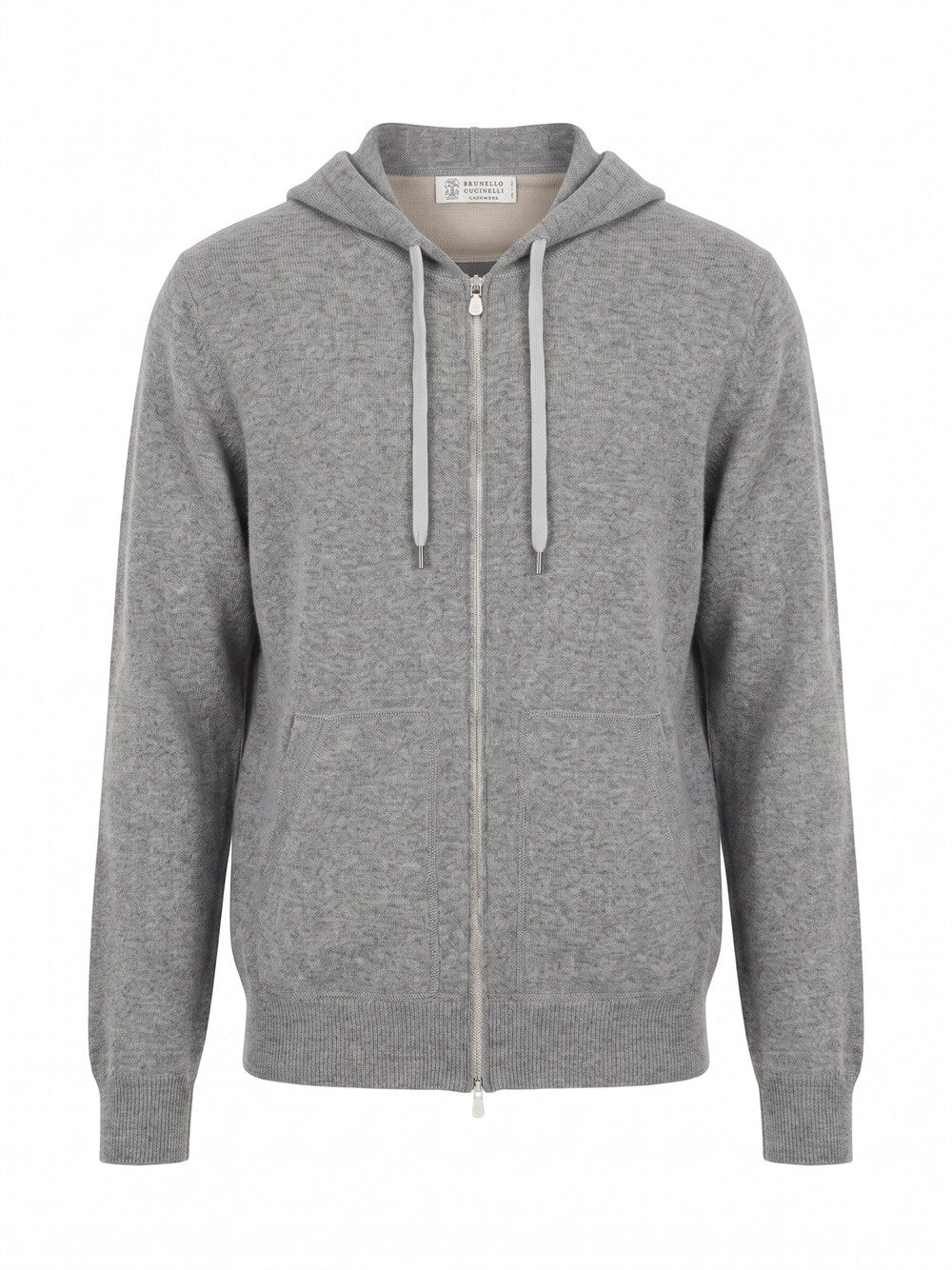 Brunello Cucinelli Men Cashmere Sweatshirt With Zipper