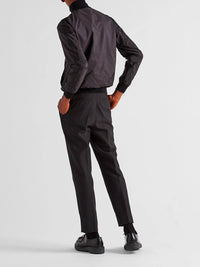 Prada Men Reversible Wool And Re-Nylon Jacket