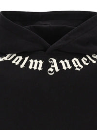 Palm Angels Men Neck Logo Hoodie