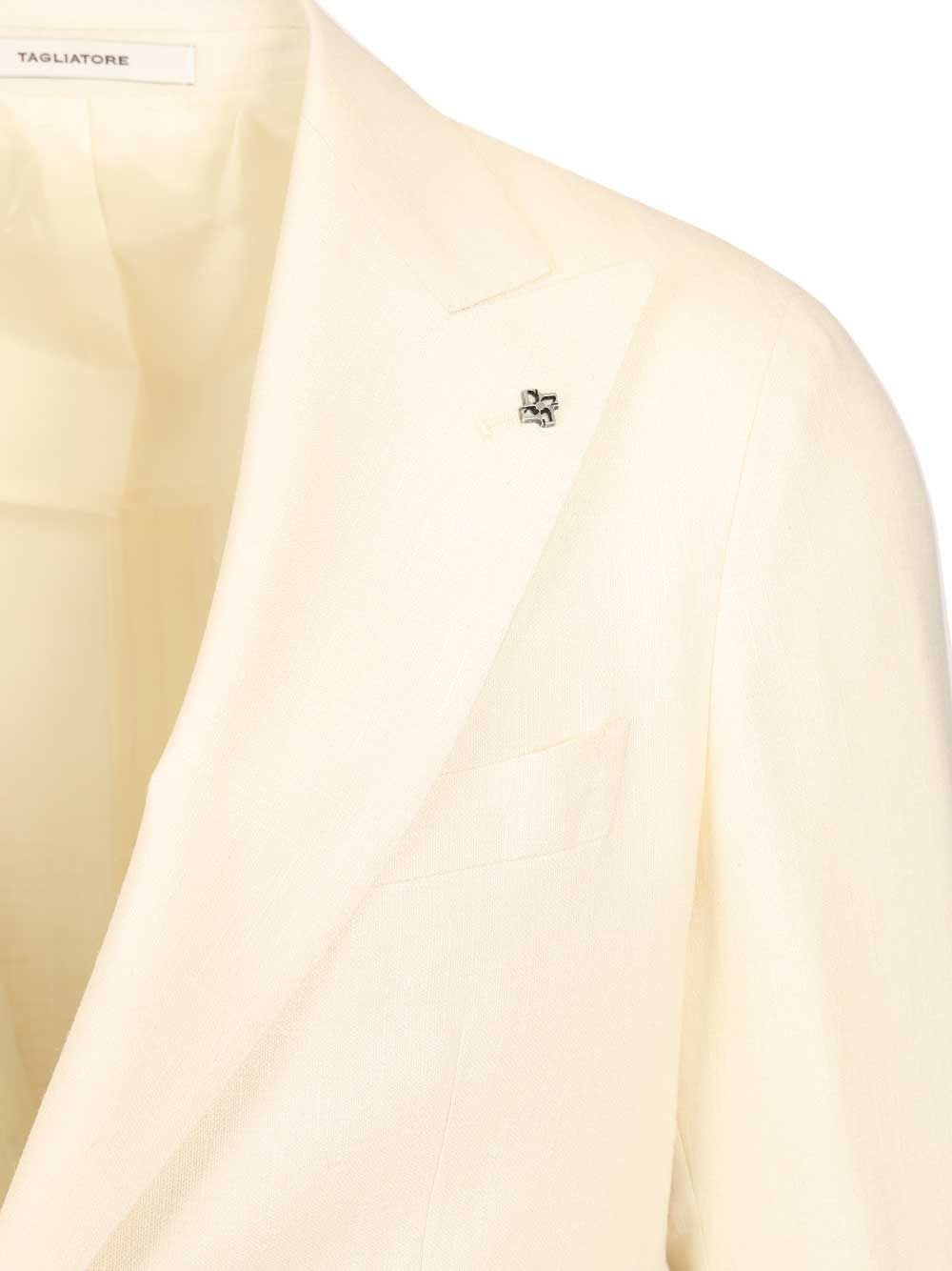 Tagliatore Men "Vesuvio" Wool And Silk Blazer