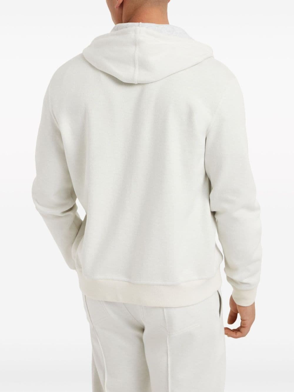 Brunello Cucinelli Men Hooded Sweatshirt With Zipper