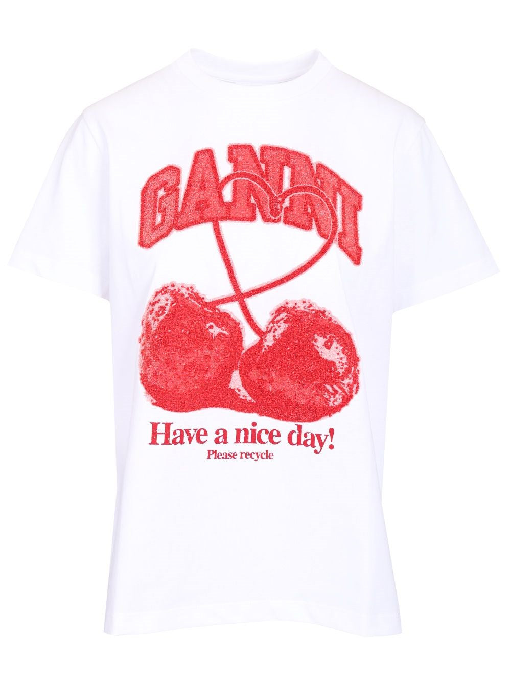 Ganni Women Printed T-Shirt