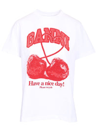 Ganni Women Printed T-Shirt