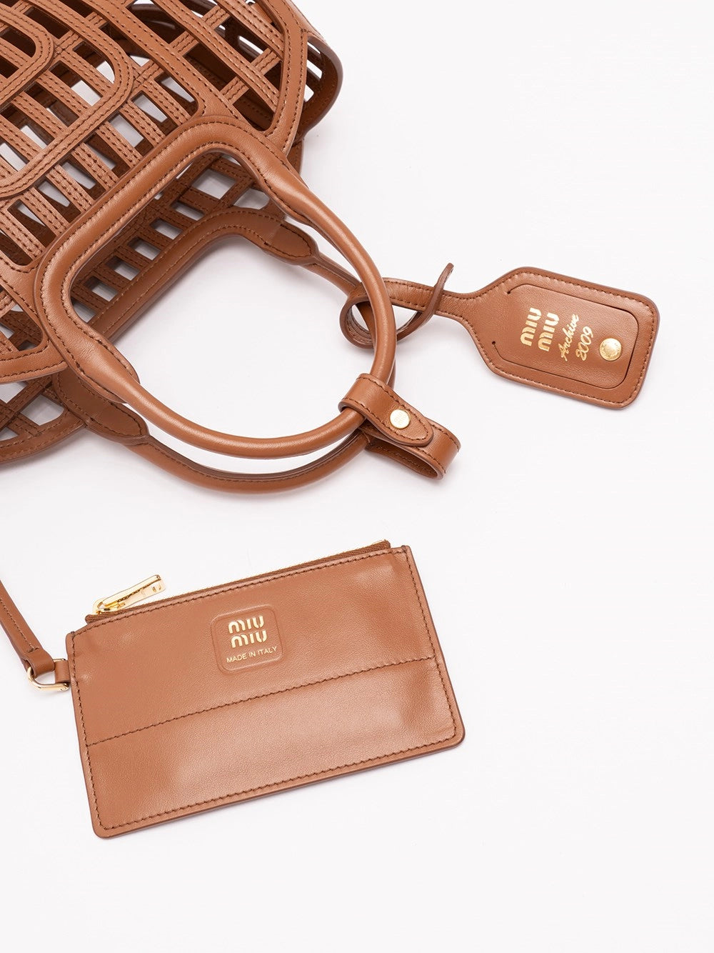 Miu Miu Women Leather Basket