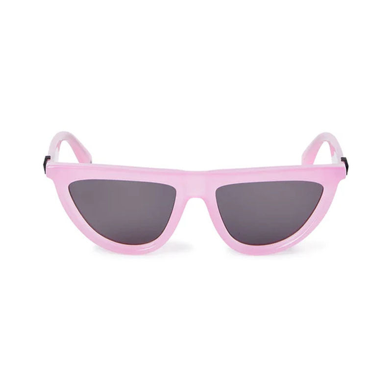 Off-White Sunglasses Geometric Full Rim, Havana Frame and Pink Lens OERI13VJASPER6030